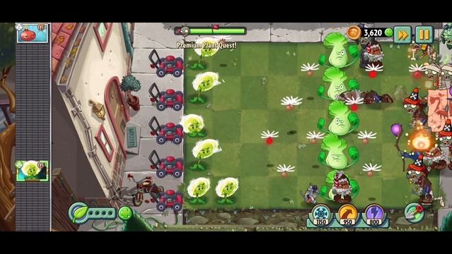Plants vs. Zombies 2 - Gameplay Walkthrough Part 24 - Epic Quest Dandelion(iOS, Android) смотреть онлайн
