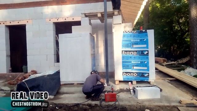 РАМЕНСКОЕ. Стропила (двутавр)... Гидроизоляция... Обрешётка... смотреть онлайн