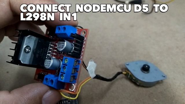 NodeMCU ESP8266 - How to use stepper motors from Old printers with L298N смотреть онлайн