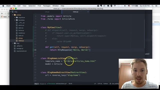 Django Class Based Views Uncorked - 3/15 View смотреть онлайн