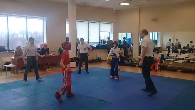 Соревнование по кикбоксингу