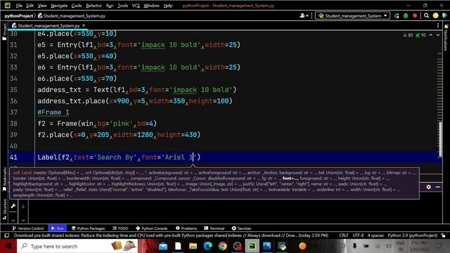 Student Management System in Python with Database || Part-1 смотреть онлайн