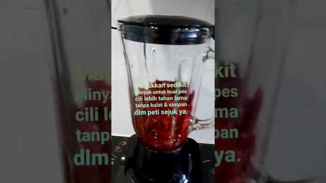 Buat cili boh guna blender Panasonic MX-V310 смотреть онлайн