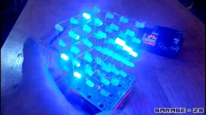 Светодиодный КУБ 4x4x4 с ALIEXPRESS, набор для творчества DIY