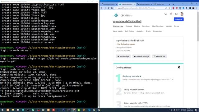 ✅ Configura Visual Studio Code, Crear Repositorio con GIT, subir a GITHUB y publicar en Netlify 2. смотреть онлайн