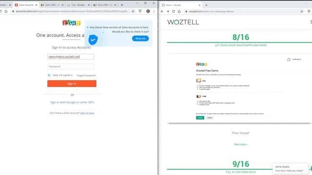 How to integrate WhatsApp and ZOHO смотреть онлайн