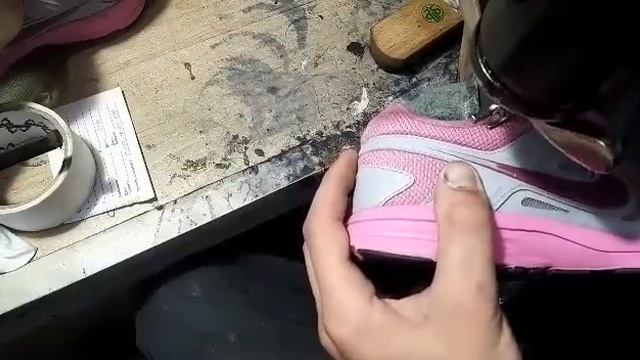 Задники на кроссовки/один из вариантов/Ремонт обуви смотреть онлайн