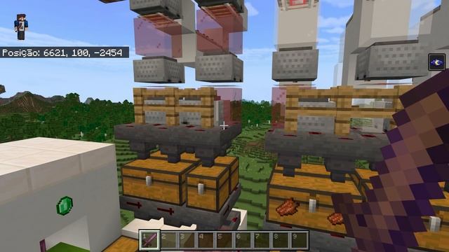 Nova Mega Farm de Ouro Escalável para Minecraft Bedrock 1.20 смотреть онлайн