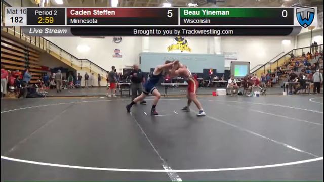 1318 Junior Men 182 Caden Steffen Minnesota vs Beau Yineman Wisconsin 7863259104 смотреть онлайн