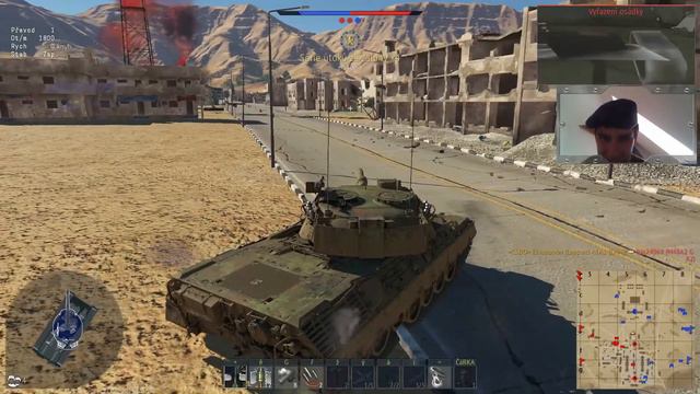 Leopard A1A1 L/44 120mm bestie v akci (War Thunder CZ) смотреть онлайн