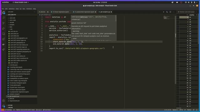 Analysing and visualising data in Python (Part 6) смотреть онлайн