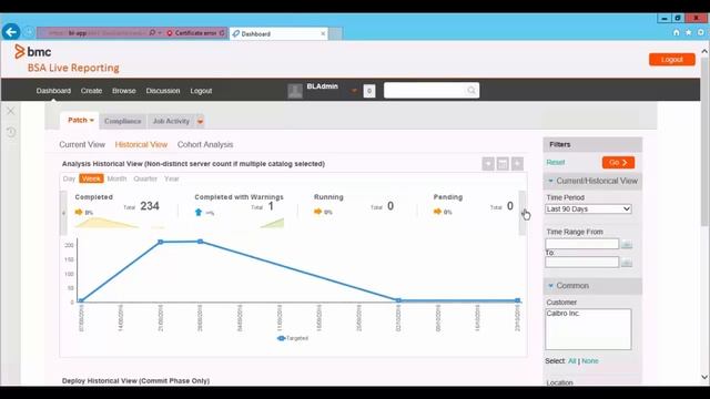 BSA: Using the Live Reporting Dashboard смотреть онлайн
