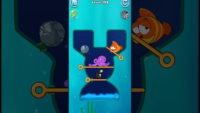 Save the fish game pull the pin game fish rescue game // gameplay save fish game смотреть онлайн