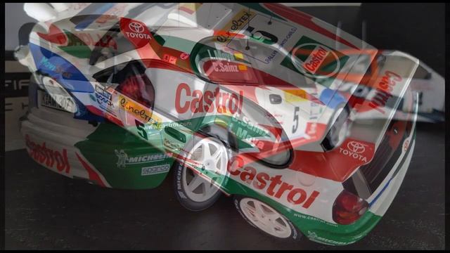 Toyota Corolla WRC - 1998 - Rally Monte Carlo - Otto model 1/18 смотреть онлайн