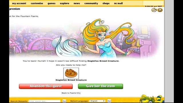 My Neopets VLOG: My First Fountain Faerie Quest смотреть онлайн
