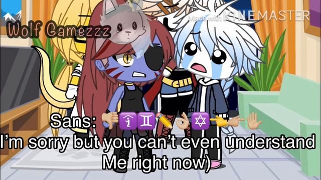 Sans talks in wing-dings for a day (or 2 minutes) ||original?|| NOT REAL WINGDINGS || смотреть онлайн