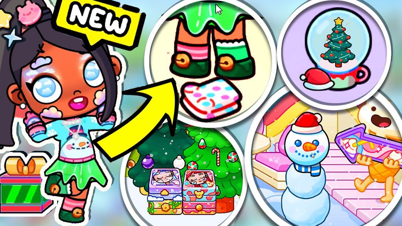 СЕКРЕТЫ И ЛАЙФХАКИ ⛄ НОВОГОДНЕЕ ОБНОВЛЕНИЕ  НАБОР КОСМЕТИКИ в AVATAR WORLD !