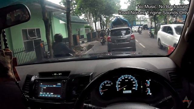 POV Driving Toyota Fortuner G 2011 | AY Project | Indonesia смотреть онлайн