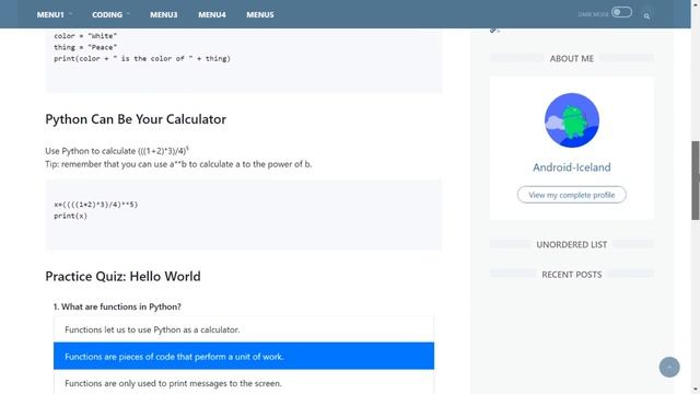 Crash Course on Python by Google week 1 quiz смотреть онлайн