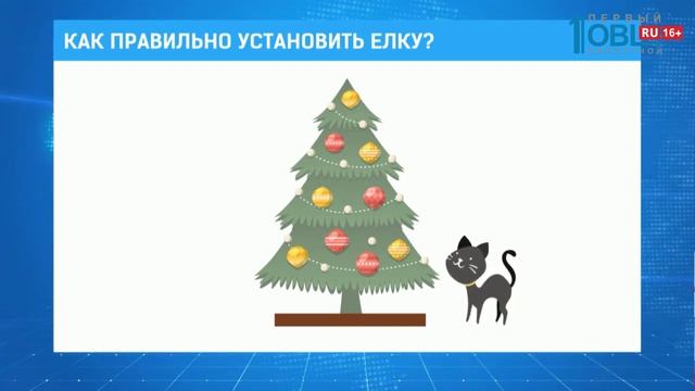 Как правильно установить елку? смотреть онлайн