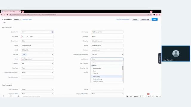 How to Create & Edit the lead in Zoho CRM : A Complete Hindi Tutorial смотреть онлайн