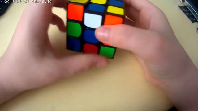 Как собрать Кубик Рубика №1 (новые видео с GoPro)