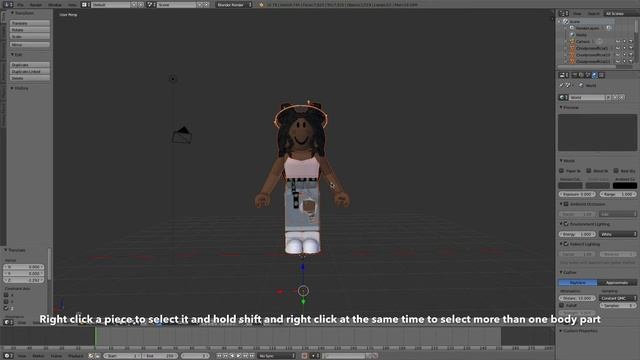 How to make a gfx!(blender 2.79b)~Crystxl Wxtermelon смотреть онлайн