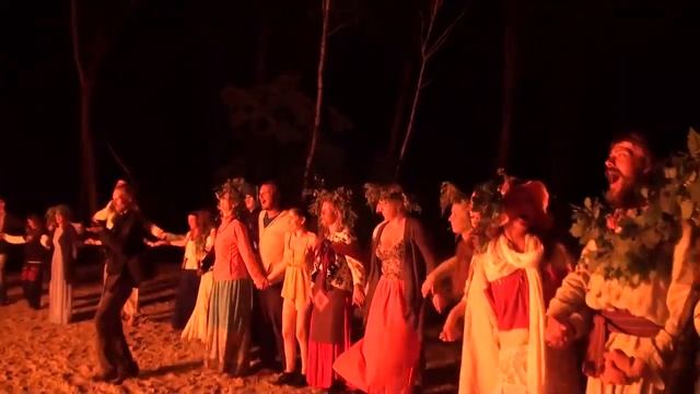 00137 Купальские обряды, Кристал Fest 20-23.06.2015. Подношение треб Богам 2ч смотреть онлайн