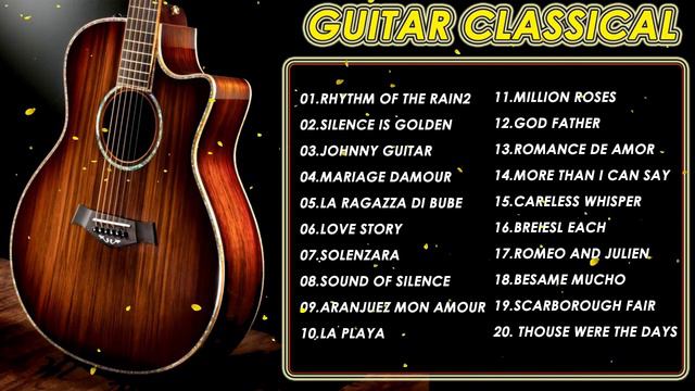 Top 40 Romantic Classical Guitar Songs - Best Relaxing Guitar Instrumental Music смотреть онлайн