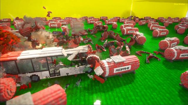 Jumping Cars vs Giant Peter Griffin | Teardown смотреть онлайн