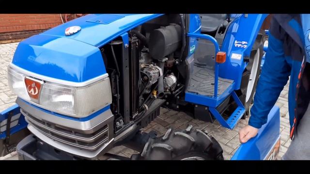 Японский мини трактор Iseki Geas 21 смотреть онлайн