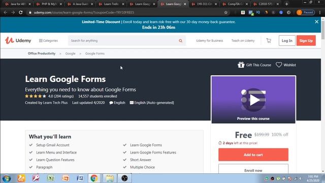 Free Online Courses With Certificate| Worth $1300| 27 APRIL 2020 смотреть онлайн
