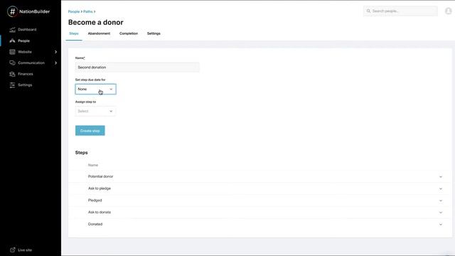 How to view and edit default paths in NationBuilder смотреть онлайн