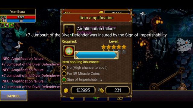 Warspear Online - Time to Amplification "My Armor Sea" | Burn Gold Again !!! смотреть онлайн