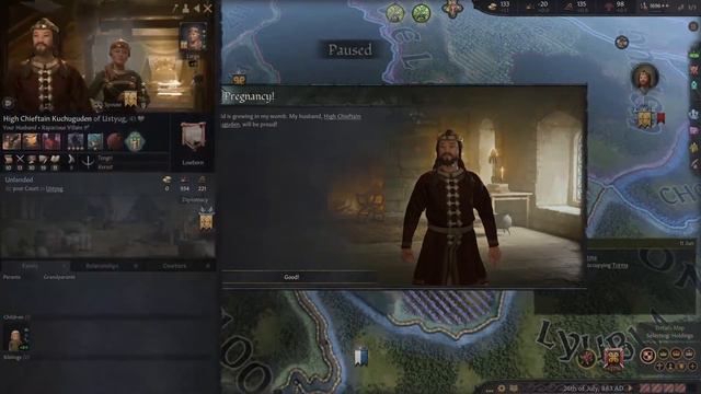 CK3 - The cursed Bloodline of Ustyug - Episode 2 смотреть онлайн