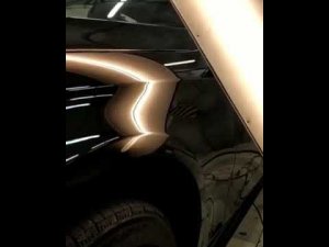 Удаление вмятин без покраски по технологии PDR