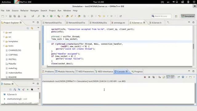 Adding external library to OMNeT++ смотреть онлайн