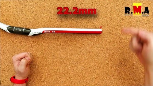 велосипедный карбоновый руль от JL bicycle - series RXL SL (rise handlebar 31.8x685mm)