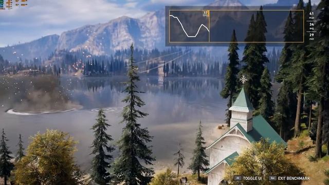 Far Cry 5 4K ultra benchmark on GTX 1070 | alienware 17 R4 | i7 7700HQ | GTX 1070 смотреть онлайн