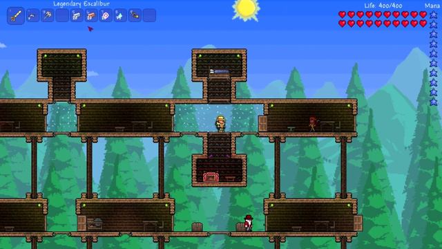 Terraria 1.1 Featured Item: Flamethrower! смотреть онлайн