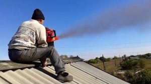 Чистка дымохода