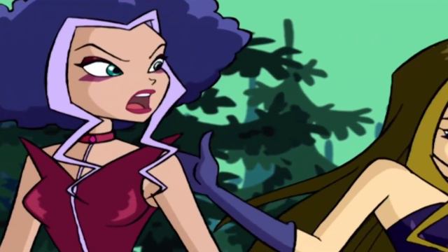 Stormy falls for one of Mirta's illusion tricks | Winx Club Clip смотреть онлайн