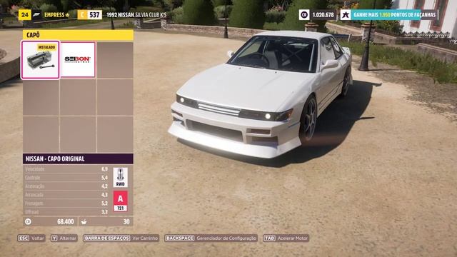 Nissan silvia s14 tuning (Forza Horizon 5) смотреть онлайн