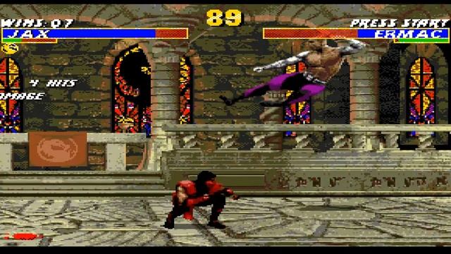 Полное прохождение Ultimate Mortal Kombat 3 - Jax (SEGA) смотреть онлайн