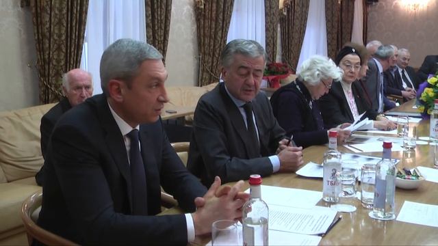 Встреча Бориса Джанаева с представителями московской осетинской общины смотреть онлайн
