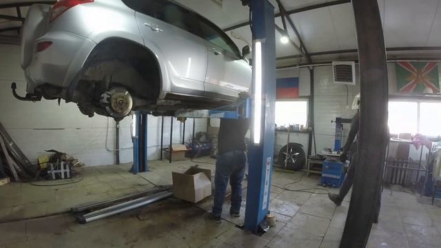 Rav 4. замена порогов. смотреть онлайн