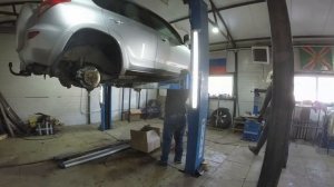 Rav 4. замена порогов.