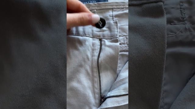 Брюки мужские укороченные летние Zara 34 размер смотреть онлайн