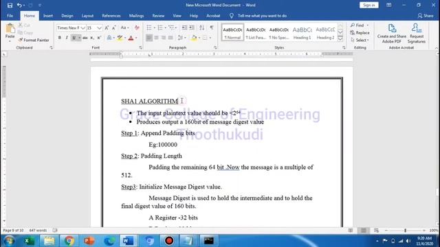 GRACE_COE_CSE_IT8761_SECURITY LAB_EX.7_Calculate the message digest of a text using the SHA-1 смотреть онлайн
