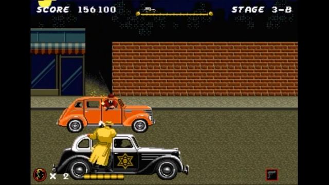 Sega Mega Drive 2 (Smd) 16-bit Dick Tracy stage 3